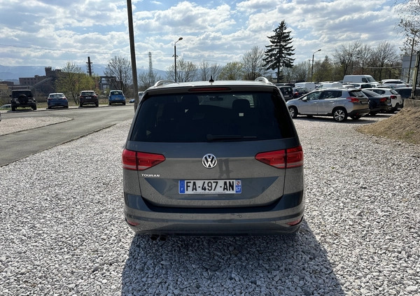 Volkswagen Touran cena 84997 przebieg: 119123, rok produkcji 2018 z Działoszyn małe 172